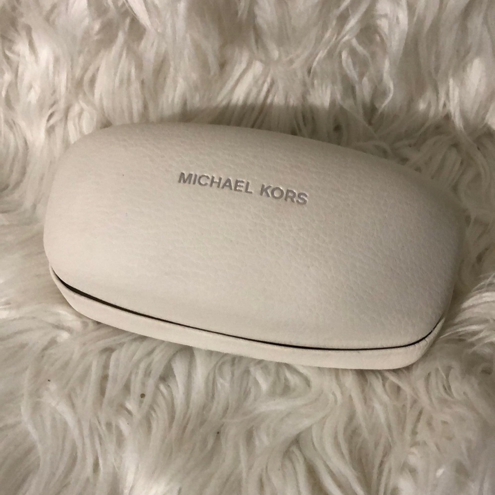 Michael Kors glasses case ivory 6 inches